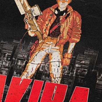 Mees Neo Tokyo Akira T-Särk Harajuku Filmi ulme Manga Shotaro Kaneda Tshirt Lühikesed Varrukad Lahedad T Särgid, Puuvill Tee