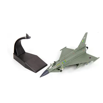 1:100 EF-2000 Eurofighter Typhoon Võitleja Mudel, mänguasjad, Metall õhusõiduki Sõjaväe lennuk Sõjalise entusiast kogumise mudel lennuk