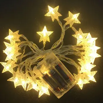 1/3M 10/20 LED Star Light String Twinkle Vanikud Akutoitega Jõulud Lamp Puhkus Pool Pulm Dekoratiivsed Haldjas Tuled