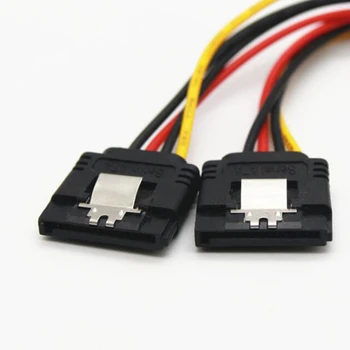 10tk SATA Power 15-Pin Y-Splitter Cable Adapter Meeste ja Naiste jaoks, HDD kõvaketas