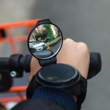 1tk Jalgratta Rearview Mirror 360 Kraadi Pöörata MTB Bike Tarvikud Rearview Rihm Väljas Vaadata Arm Jalgratta Tagumine Randme B5H0