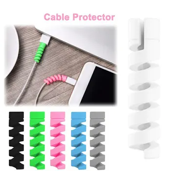 2-10tk Kaabel Protector For iPhone Laadija Kaitse, laadimine USB cable Juhe-Protector-kaabli USB-kaabel korraldaja
