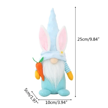 2021 Armas Jänku-Gnome Käsitöö Jänes Palus Mänguasjad Nukk Kaunistused Lapsed Easter Decor