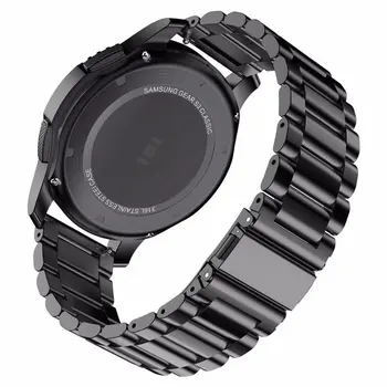 22MM Laius Roostevabast Terasest Bänd Samsung Käik S2 S3 Galaxy Sport Watch Rihm Metallist Käepaela Klassikaline Watch Band