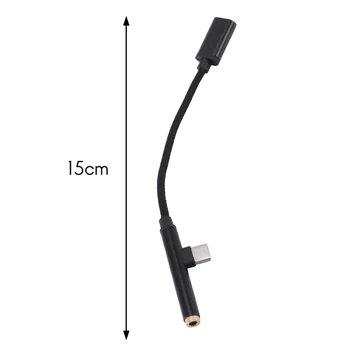 2in1 Tüüp-C USB-C 3.5 mm Jack Aux Kõrvaklappide Kaabli Adapter Huawei P20 Xiaomi