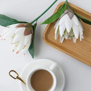 3tk tehislilled Võltsitud Silk Plastikust lilleseade Decor Kimp Pulmad Tabel Centerpieces Ilma Vaas