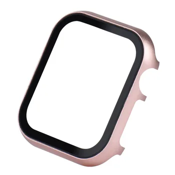 4 Värvi Watch Puhul Apple ' i Watch Seeria Anti-scratch Kaitsev Kest, Metall, Alumiinium Puhul+Karastatud Klaas Ekraani Kaitsekile
