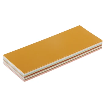 50 Lehte Metallik Paber Paberid Kahepoolne Pärlmutterläiget Tekitavad Kaardi Stock