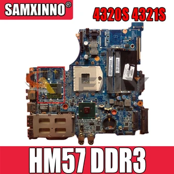 599518-001 599518-501 HP Probook 4320S 4321S Sülearvuti Emaplaadi DASX6AMB8E0 216-0749001 HM57 DDR3 Sülearvuti emaplaadi