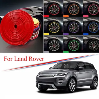 9 Värvid Auto Ratta Rummu Velje Land Rover Range Rover Velaarne Evoque Edge Protector Rõngas Rehvi Riba Guard Kummist Kleebised 8M