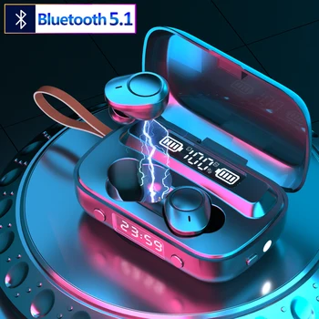 A13 TWS Touch Juhtmeta Bluetooth-5.1 Kõrvaklapid Kõrva, Stereo Sport Kõrvaklapid CVC 8.0 Müra Vähendamise Kõrvaklapid Sest Androids