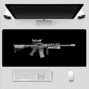 AK-47 relv ak-47 Large Mouse pad PC Arvuti matt Laua Tabel Kaitsta Mäng Office Tee Hiire Matt pad X XL libise Padi Sülearvuti