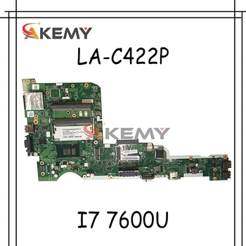 Akemy Lenovo ThinkPad L570 Sülearvuti Emaplaadi LA-C422P I7 7600U CPU DDR4 Test Töö FRU 01ER225 01ER227 01ER229