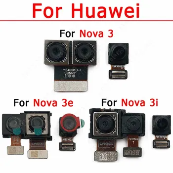 Algne Ees Tagasi Kaamera Huawei Nova 3 3e 3i Väike Seljaga Sõidusuunas Eesmise Selfie Kaamera Moodul Flex Asendamine Varuosad