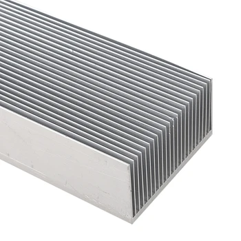 Alumiinium Soojuse Radiaator Heatsink Jahutus Fin 150x69x37mm Hõbedane Toon