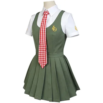 Anime Danganronpa Koizumi Mahiru Cosplay Kostüümid Jaapani Ühtne Madrus Masti Naiste Kleit Tüdrukute Riided