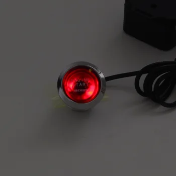 Auto Mootori käivitamine nupust Lülitada Süüde Starter Kit Punane LED 12V Universal