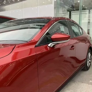 Auto tahavaatepeegli katta,auto tagumine peegel sisekujundus jaoks Mazda 3 2020,ABS plastikust,2pc/palju,car styling