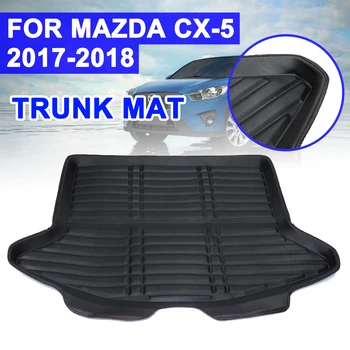 Auto Tarvikud Boot Matt Tagumine Pagasiruumi Liner Lasti Põranda Plaat, Vaip Muda Kick Pad Guard Kaitsmega Mazda CX-5 CX5 2017 2018