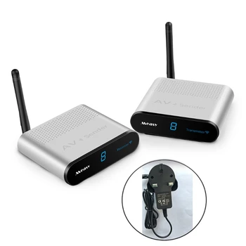 AV530 5.8 GHz Juhtmeta Audio-Video Saatja & Vastuvõtja Kuni 1000ft/300m et Kaamera Ekraan