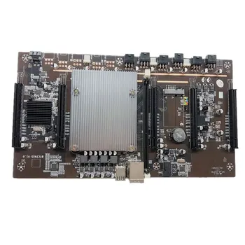 BTC X79-H61 Kaevandaja Emaplaadi LGA 2011 E5 2620 DDR3 5x PCI-E 8X MSATA3.0 Kaevandamise BTC Emaplaat Intel H61 Toetada 3060 GPU
