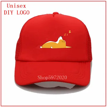 Corgi Unistused pesapalli mütsid naistele cross hobusesaba müts päike müts naiste ühise põllumajanduspoliitika paigaldatud müts anime müts mütsid meestele pesapalli trendikas pop