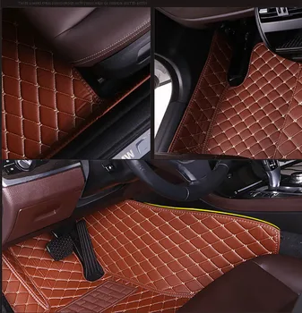 Custom LOGO Auto Põranda Matid renault pildista clio 2 4 duster fluence kadjar 2020. aastaks 2018 2019 2017 2016