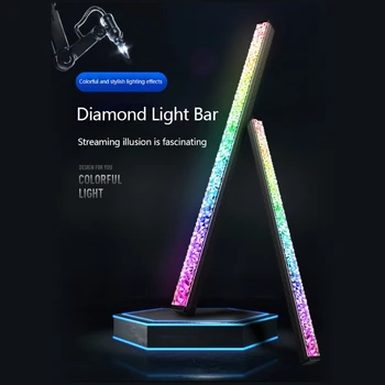 Diamond ARGB LED Riba 5V 3-pin ARGB LED Šassii Dekoratiivsed Support Aura Sync 28GE