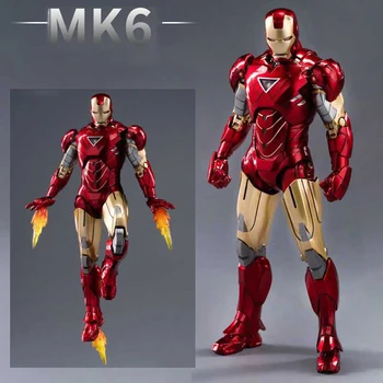 Disney Marvel Klassikaline Iron Man Mk6 Mk43 Filmi Tegevus Joonis Anime Avengers Vallasvara Ühiselt Kogumise Mudeli Mänguasjad, Lapsed Kingitusi