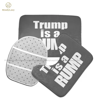 Donald Trump Vann Matt 3 Töö Imav Ukse Vannituba Mat Komplekt Vintage Polüester Vannitoa Vaipa