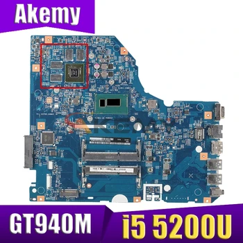 Eest Acer aspire E5-772 E5-772G sülearvuti emaplaadi 14276-1M 448.04X09.001M emaplaadi W/ i5 5200U + GT940M teste töö Mainboard