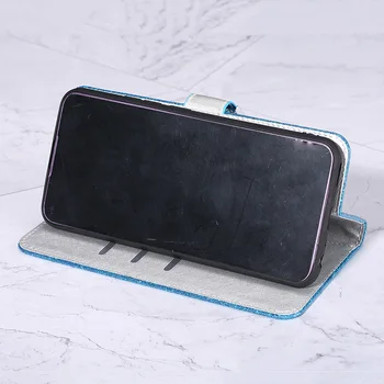 Eest OnePlus 7 Pro Luksuslik Sära Teemant Klapp Nahast Rahakott Telefoni Puhul OnePlus 7T Pro Telefon seista funktsioon-kaardi pesa kate