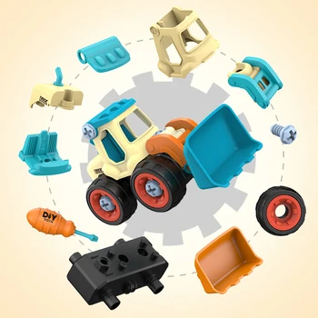 Ehitus Veoauto Mänguasjad Teisendab puldiga Auto Kids DIY ehitusplokid Mänguasi 3,4,5,6 Aasta Poisid ja Tüdrukud Kingitus