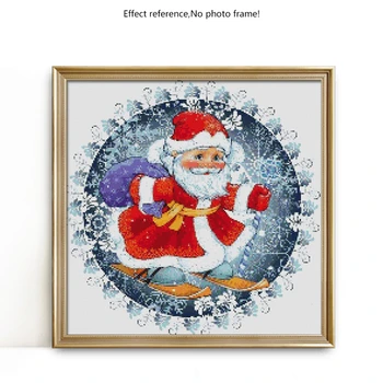 Evershine Diamond Maali Cartoon Täis Square Puuri Jõuluvana Tikandid Ristpistes Mosaiik Jõulukaunistused Kodu