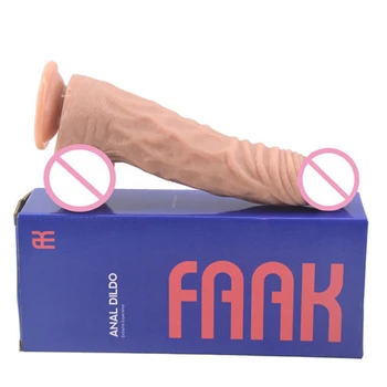 FAAK 28*5,5 cm Suur Dildo Naiste Masturbatsioon Sugu mänguasjad Lesbi Täiskasvanute G-spot Peenise iminapp Suur Dildo sex shop