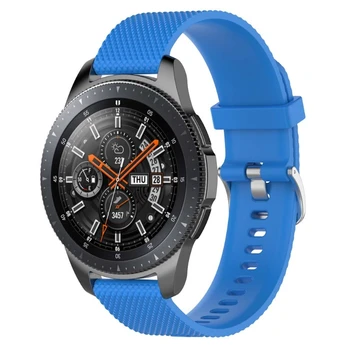 For-Samsung-Galaxy Watch3 45mm/Watch 46 mm,-Amazfit GTR,Huawei Vaadata GT2 Käevõru käepaela tekstuur silikoonist rihm 20/22 J60A