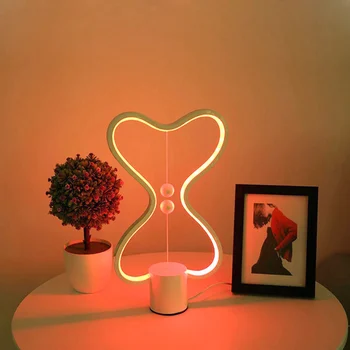 Heng Tasakaalu Lamp Magnet Lüliti Laua Light LED Pirnid, ruumide Kaunistamiseks