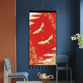 Hiina Stiilis Maastikumaal Laine Kraana Seina Vaip Pilte Elutuba Kodu Kaunistamiseks Lõuend Art Print Maali Poster