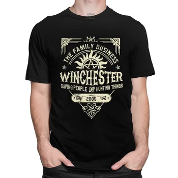 Hip-Hop Üleloomulik Winchester Business T-Särk Meestele 2020. Aastaks Uue kujundusega T-Särk Suur Suurus Homme Tee Tops TV Show Tshirt Merch