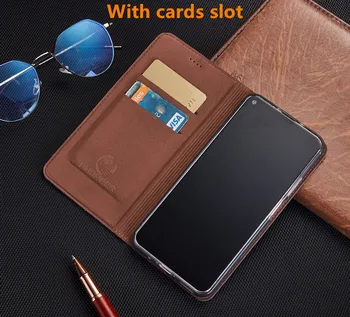 Hull hobune cowhide nahast magnet telefoni kott kaardi tasku Samsung Galaxy A72 A52/Galaxy A42/Galaxy A32/Galaxy A12 flip case