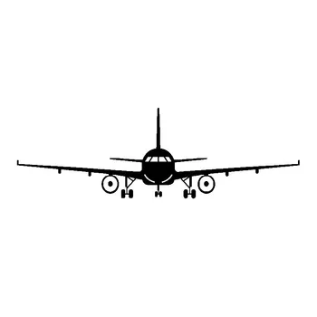 Isikliku Lihtne Väike Lennuk Eriline Loominguline Disain Graafika Vinüül Kleebis Auto Tasakaalustamata Decal Muster KK 18*6cm