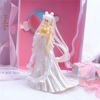 Jaapani Anime15cm Kleit Kuninganna Tegevus Joonis PVC Pulm Kogumise Mudeli Mänguasjad Uue Aasta Kingitus