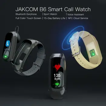 JAKCOM B6 Smart Kõne Vaadata Uuem kui vaadata globaalse käevõru lite t5 ekg meditsiinilised termomeetrid bandas de
