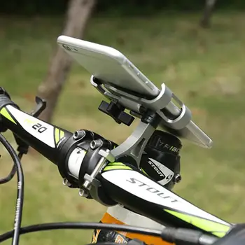 Jalgratta Lenkstangi Alumiinium Mobiiltelefoni Bracket Väljas Ratsutamine Mägijalgratas Jalgrattasõit Mobile Navigation Fikseeritud Sulg