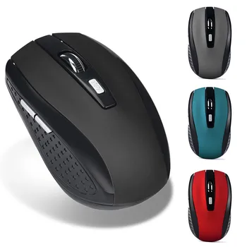 Juhtmeta Hiir, 2.4 ghz Wireless Gaming Mouse Usb Vastuvõtja Pro Gamer Ergonoomiline Arvuti Hääletu Arvuti Desktop Sülearvuti Tarvikud