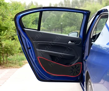 Kaitse Vaiba serva kate Kaitsev Mat Auto Uks Anti Kick Pad Kleebise jaoks Peugeot 408 2019-2020 Tarvikud