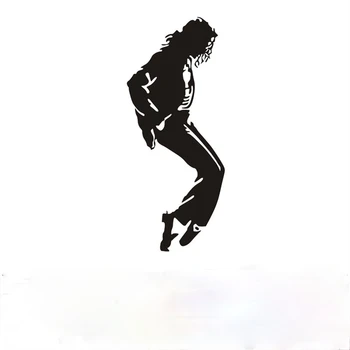 Kohandatav Värvide Michael Jackson Modelleerimine Auto Kleebised, PVC-isekleepuv, Veekindel Decal Sülearvuti Auto Mootorratta Kleebised Decor