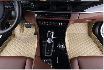 Kohandatud eriline põranda matid Mercedes Benz GL 63 AMG X166 7seats 2016-2013 libisemiskindlad vaibad jaoks GL63