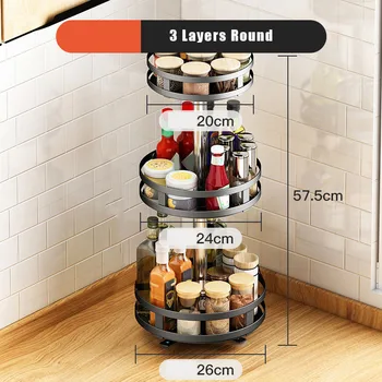 Kuum 360° Pöörlev Ladustamise Rack Kasutada Iga Ruumi Maja Desktop Ladustamise Omanikuga Köök, Magamistuba Kosmeetika Pakkumise