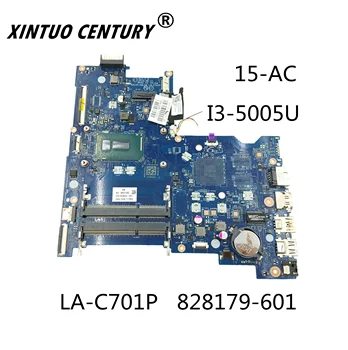LA-C701P HP Sülearvuti 15-AC portátil placa-mãe 828179-601 828179-501 i3-5005U totalmente testado